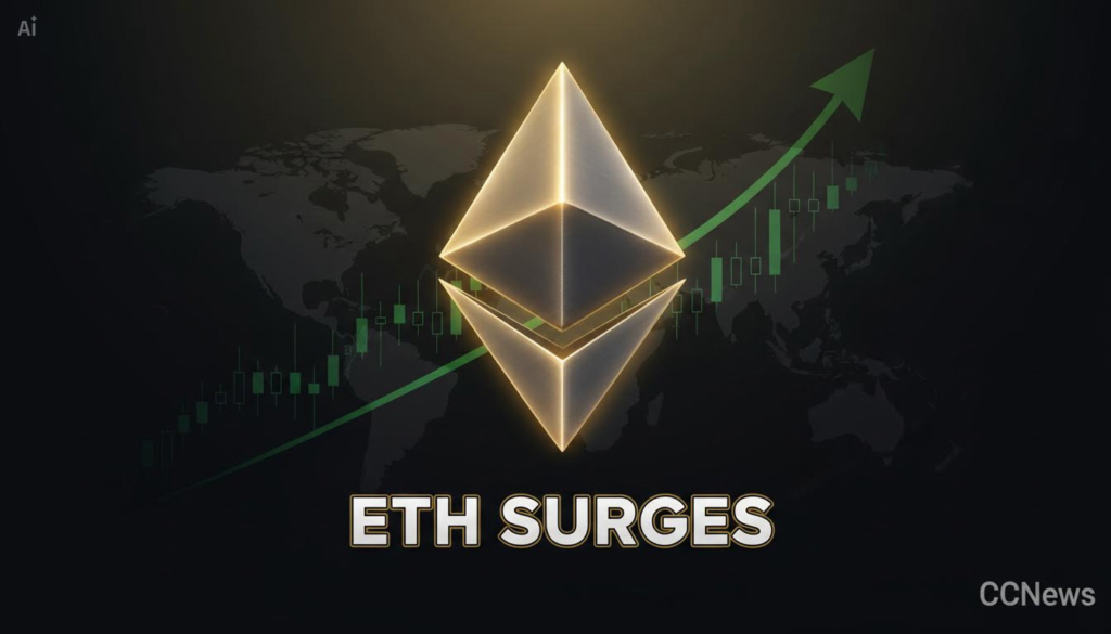 ETH Surges as Staking Growth, Institutional Demand and Regulation Drive Momentum